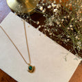 Emerald Sunburst Pendant