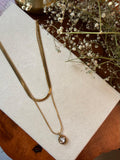 Layered Herringbone Necklace
