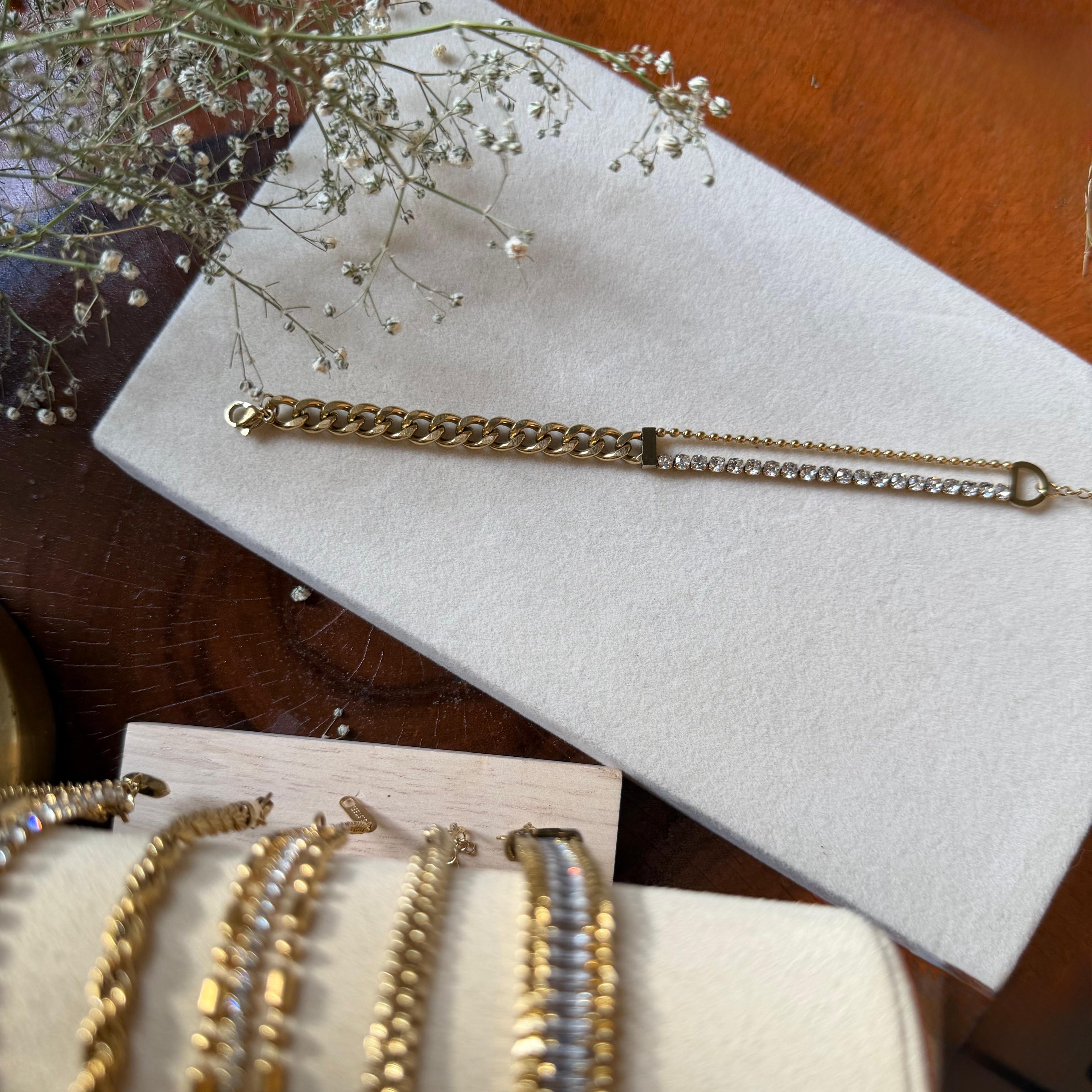 Halfway Gold Bracelet