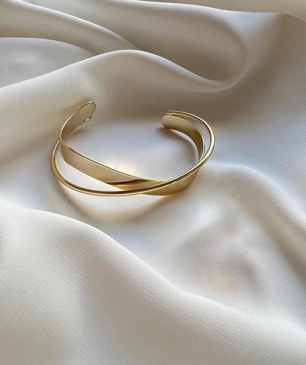 Crossover Cuff Bracelet