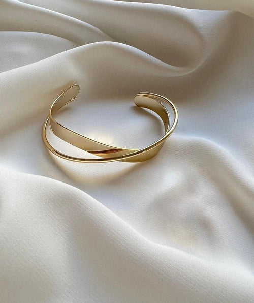 Crossover Cuff Bracelet